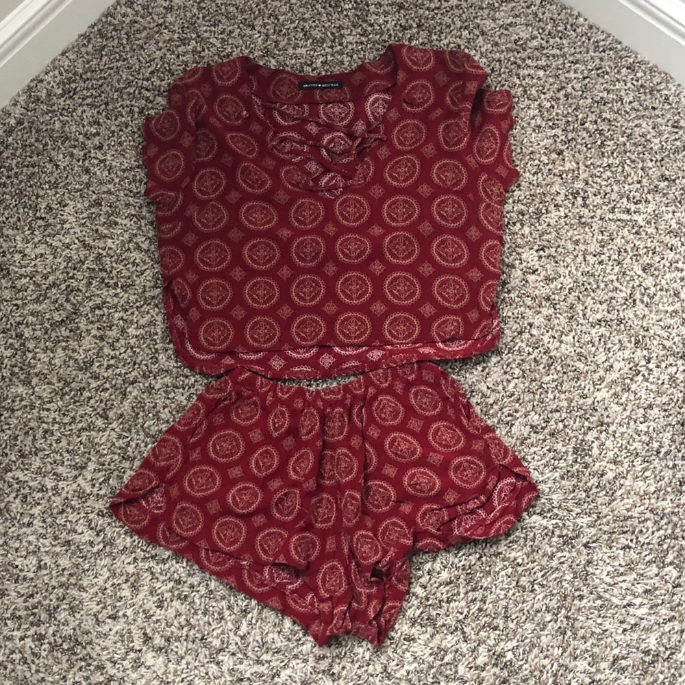 Brandy Melville Two Piece Set